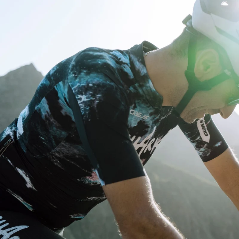 Maglia Q36.5 Gregarius Pro Nibali - Ocean
