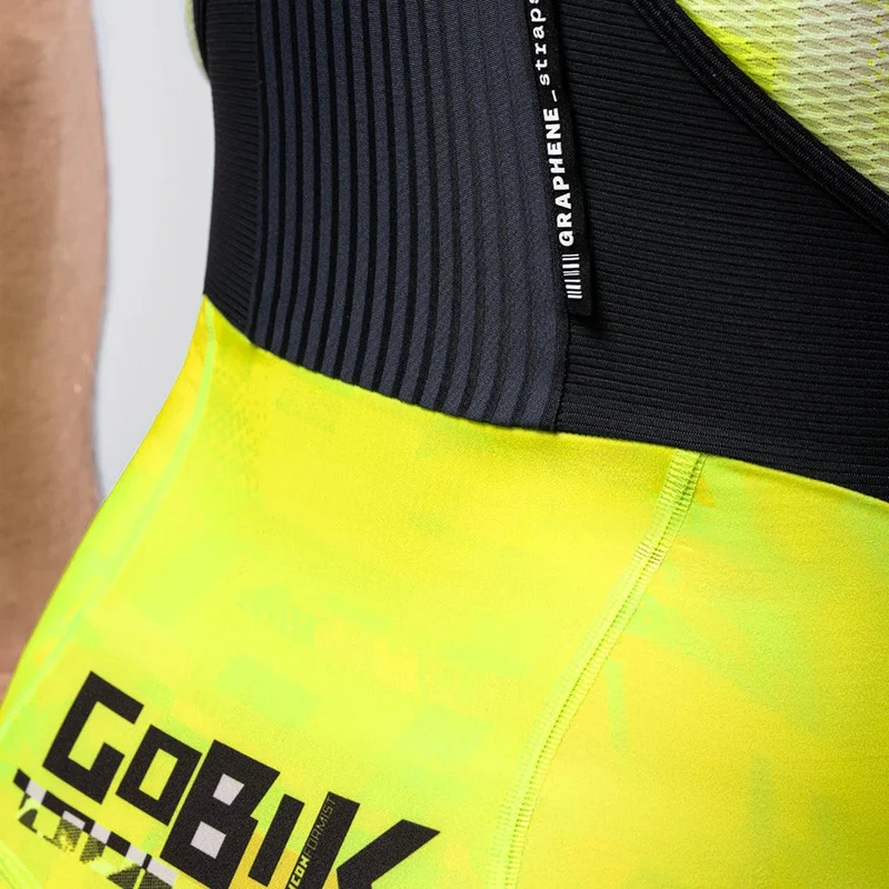 Salopette Gobik Absolute Print K10 Liquid Lime - Giallo