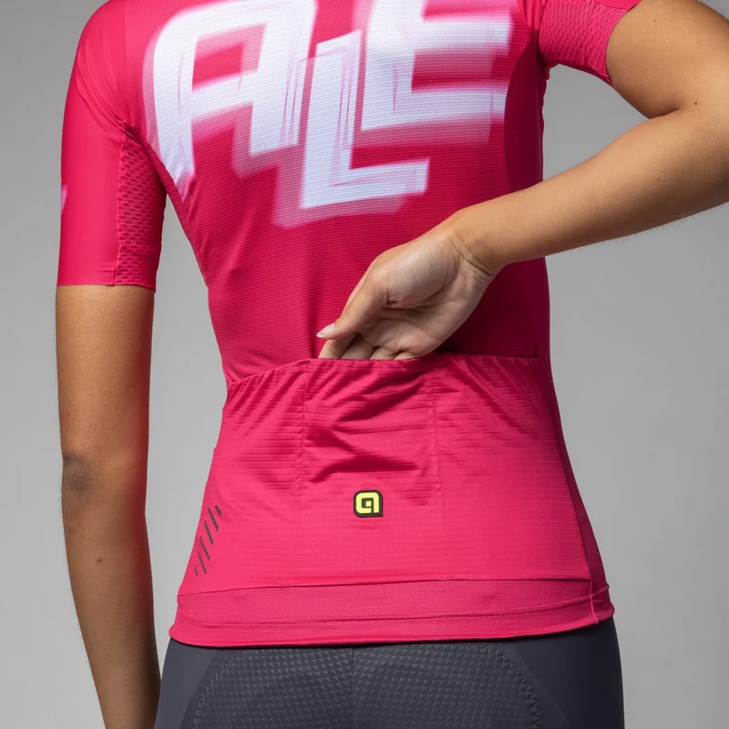 Maglia donna Ale PR-E Sauvage - Fucsia