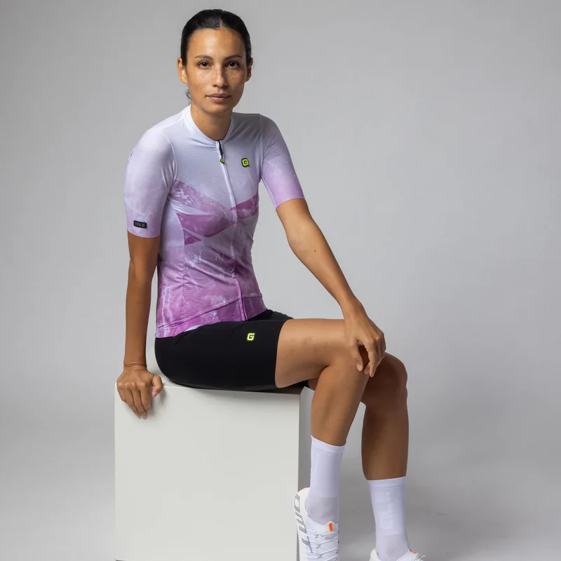 Maglia donna Ale PR-E Quartz - Viola