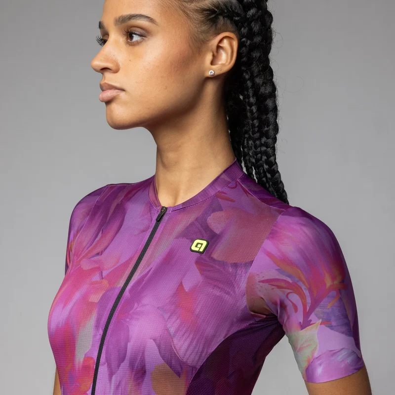 Maglia donna Ale PR-E Jardin - Viola