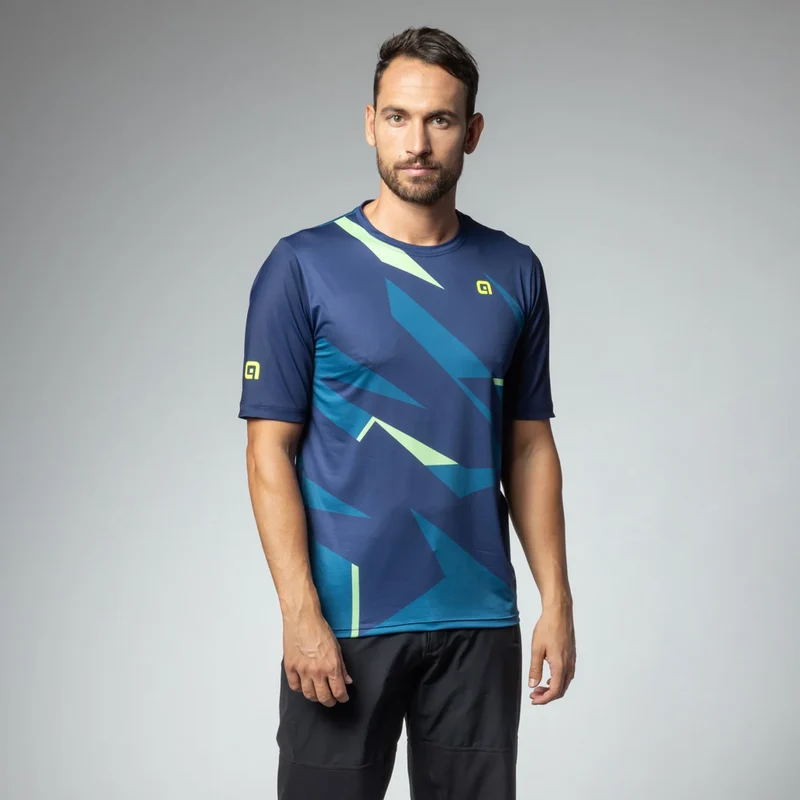 Maglia Ale Off Road MTB Omega - Blu
