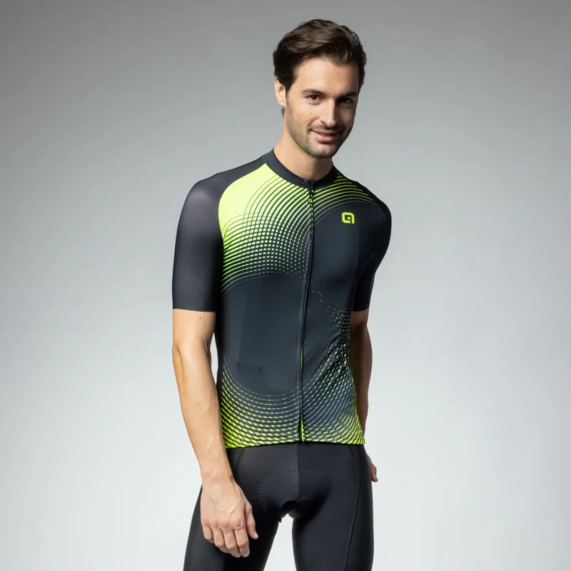 Maglia Ale Pragma Optical - Giallo fluo