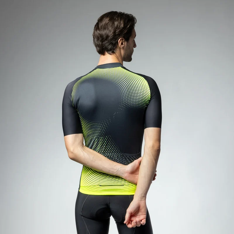 Maglia Ale Pragma Optical - Giallo fluo