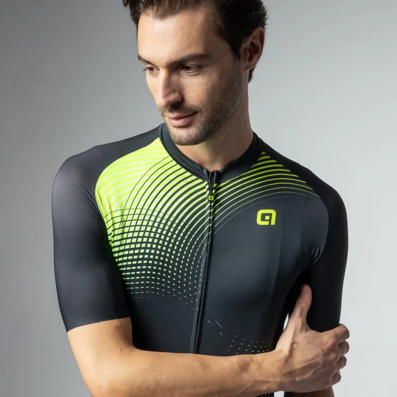 Maglia Ale Pragma Optical - Giallo fluo