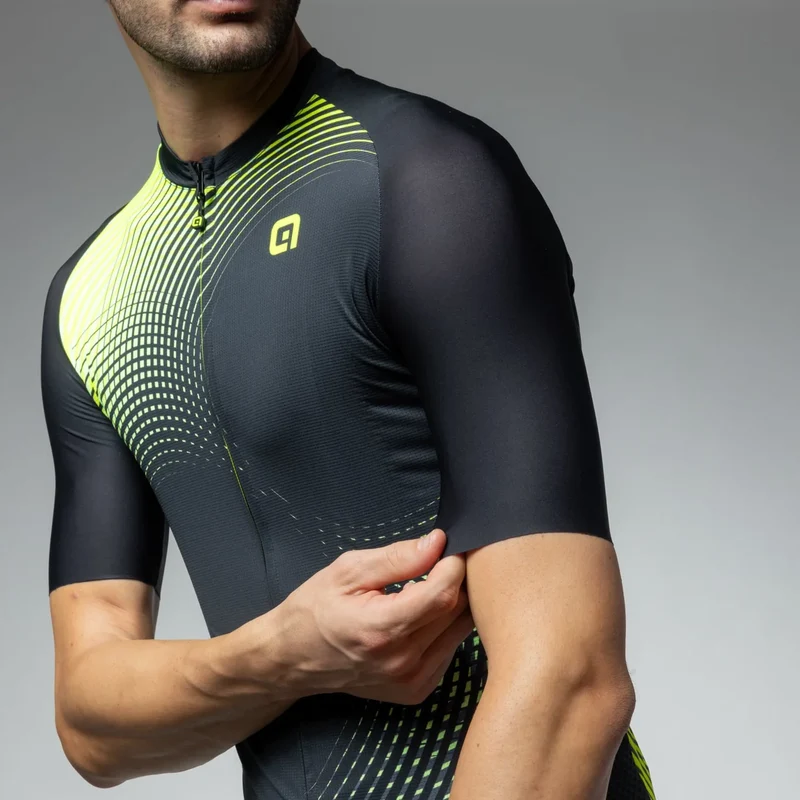 Maglia Ale Pragma Optical - Giallo fluo