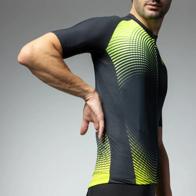 Maglia Ale Pragma Optical - Giallo fluo