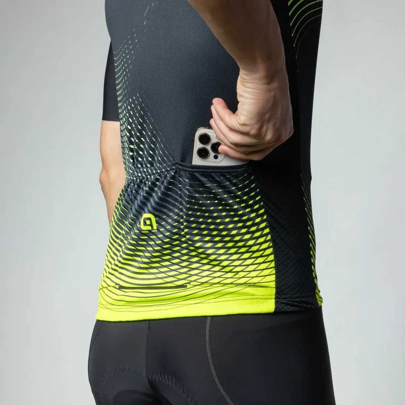 Maglia Ale Pragma Optical - Giallo fluo