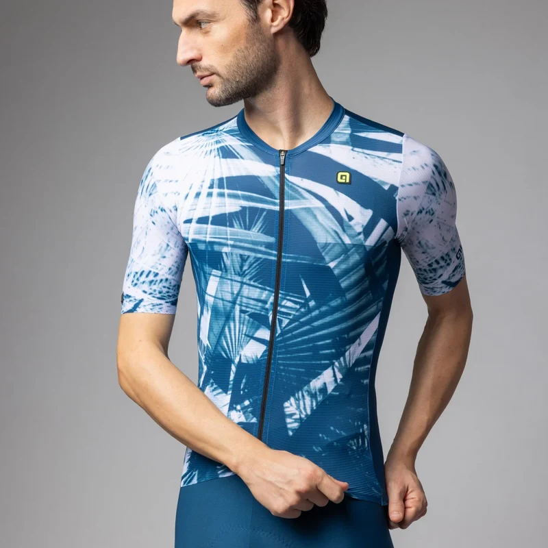 Maglia Ale PR-E Palm - Blu