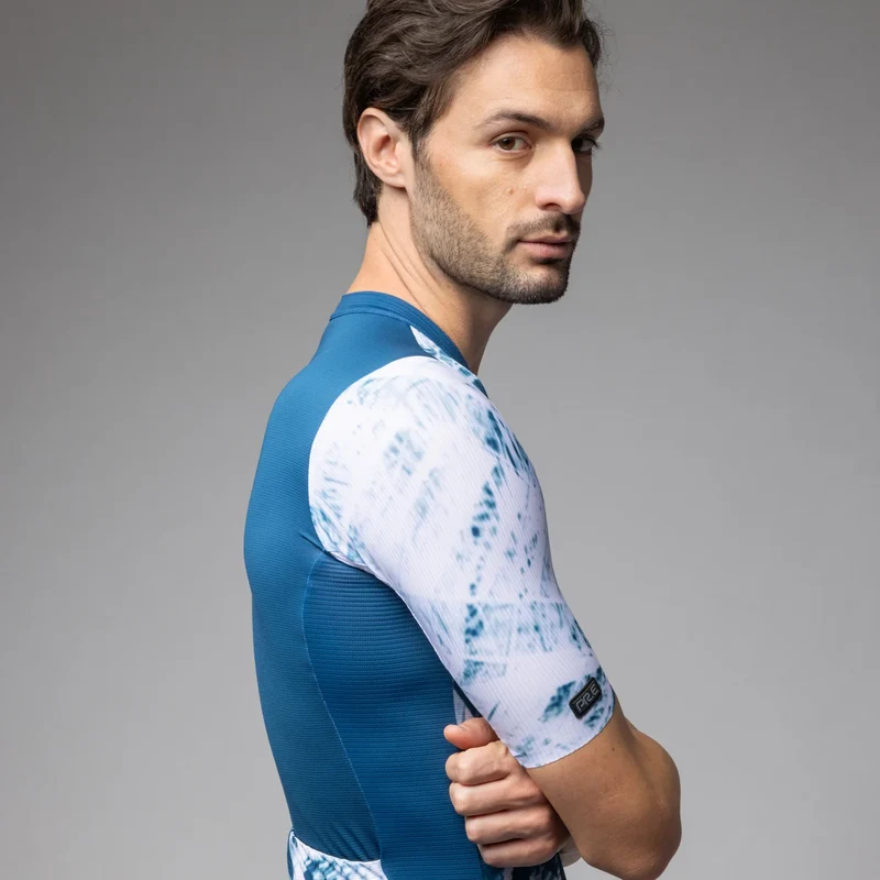 Maglia Ale PR-E Palm - Blu