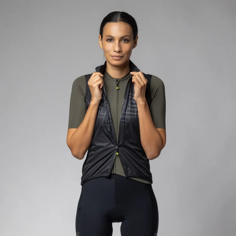 Gilet donna Ale PR-E Sauvage - Nero
