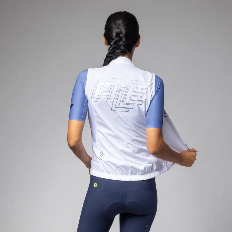 Gilet donna Ale PR-E Sauvage - Bianco