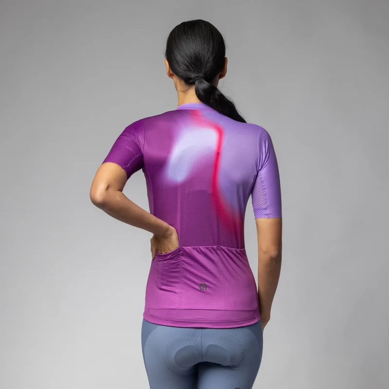 Maglia donna Ale PR-E Flash - Viola