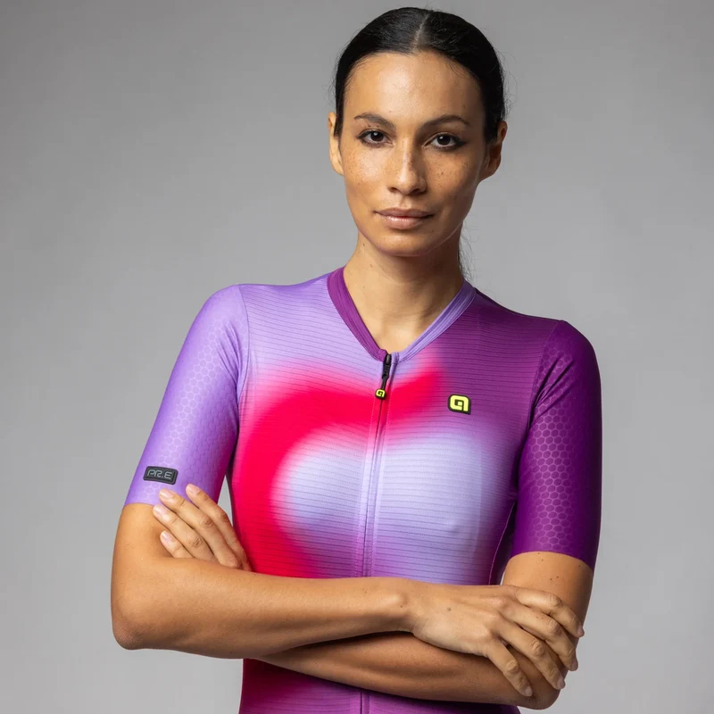 Maglia donna Ale PR-E Flash - Viola