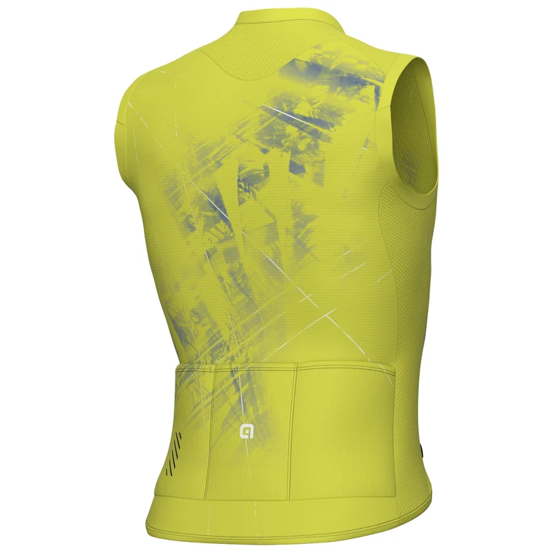 Maglia senza maniche Ale PR-E Mirror - Giallo