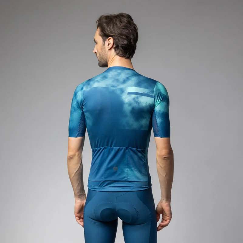 Maglia Ale PR-E Atmosfera - Blu verde