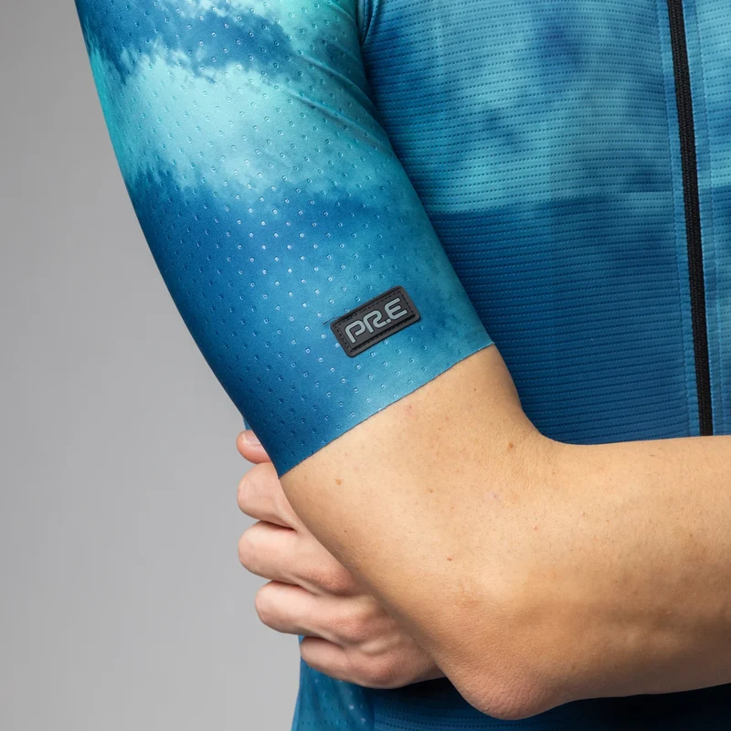 Maglia Ale PR-E Atmosfera - Blu verde