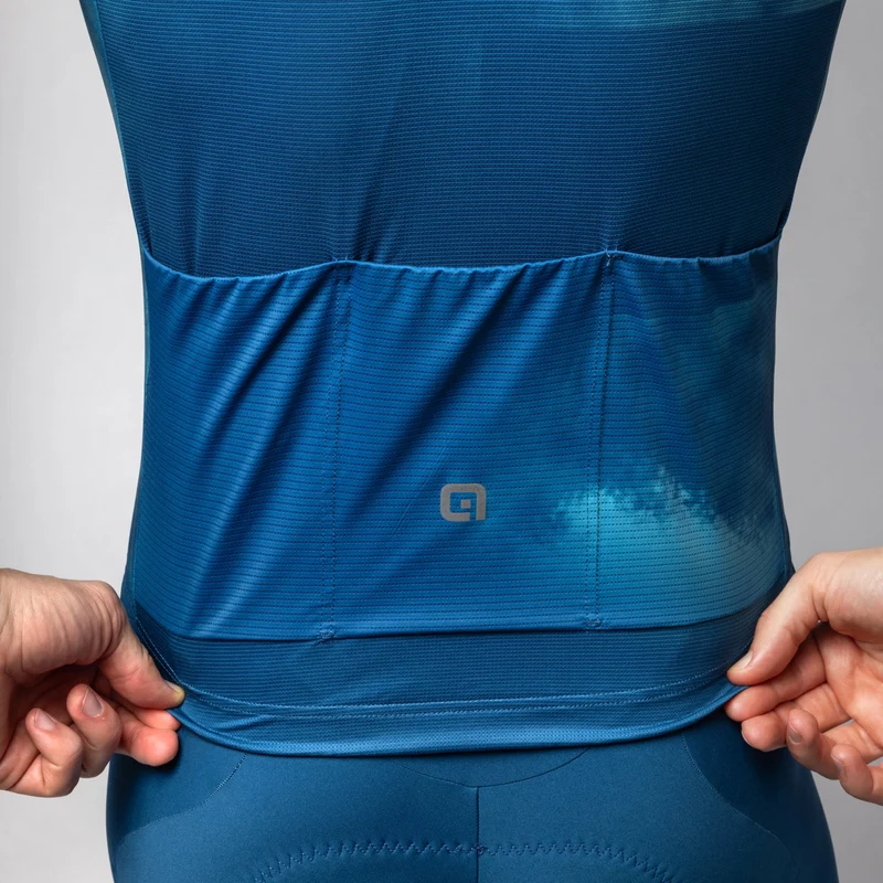 Maglia Ale PR-E Atmosfera - Blu verde