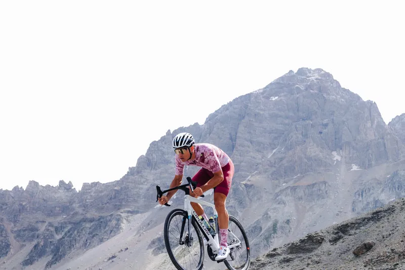 Maglia Ale PR-E Marble - Rosso