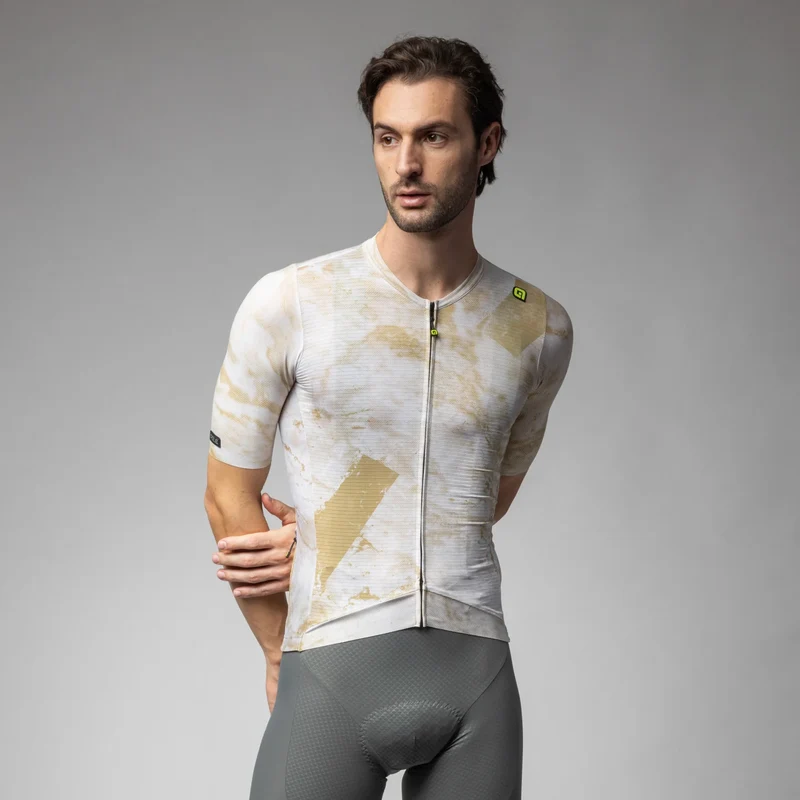 Maglia Ale PR-E Marble - Oro