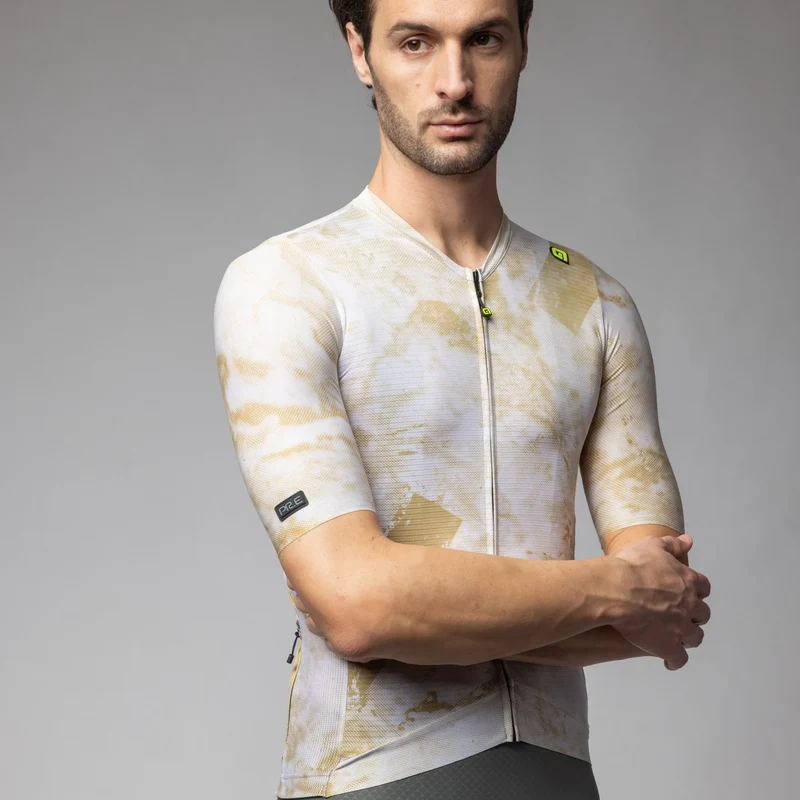 Maglia Ale PR-E Marble - Oro
