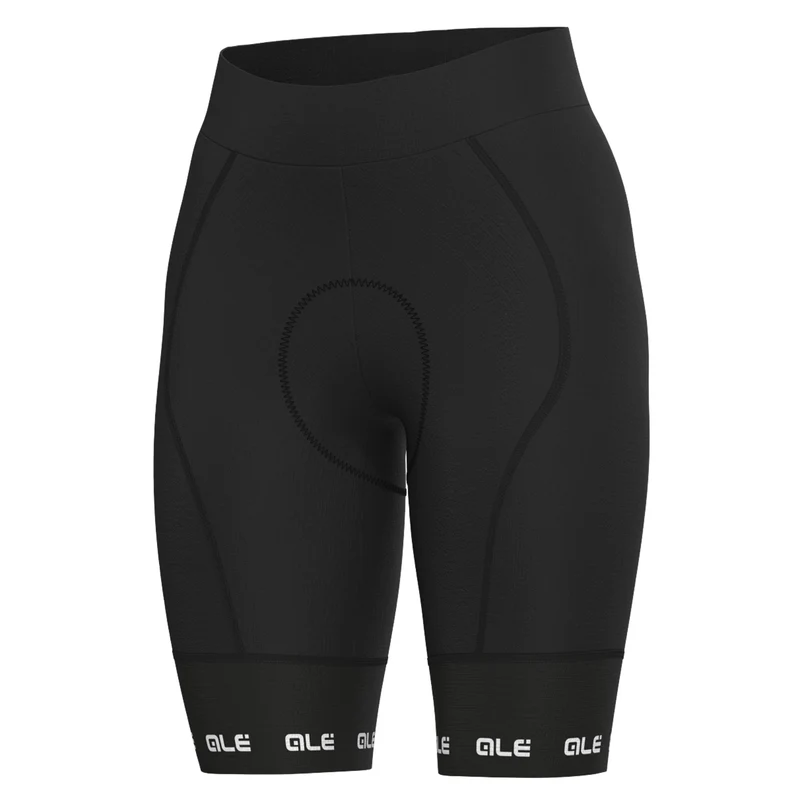 Pantaloncini donna Ale PR-E Strada 2.0 2025 - Nero bianco