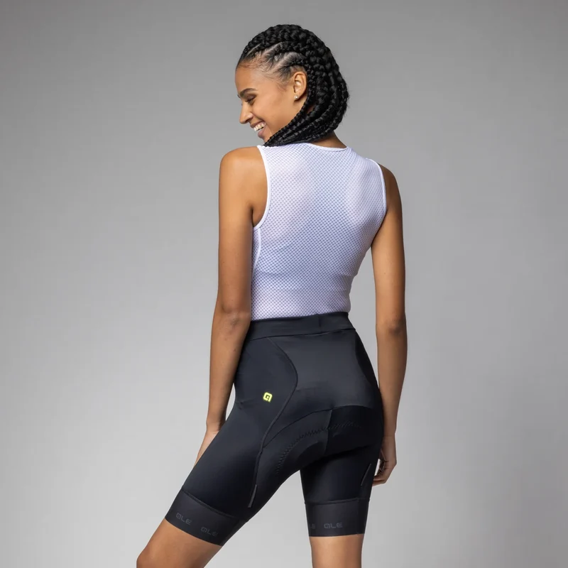 Pantaloncini donna Ale PR-E Strada 2.0 2025 - Nero