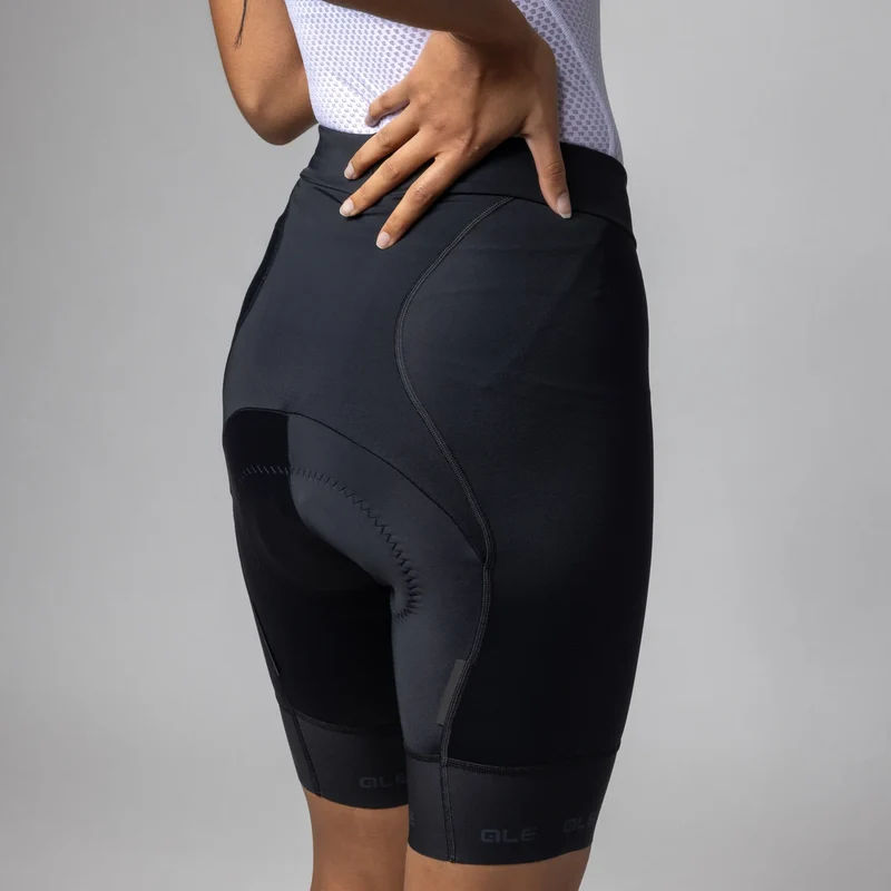Pantaloncini donna Ale PR-E Strada 2.0 2025 - Nero