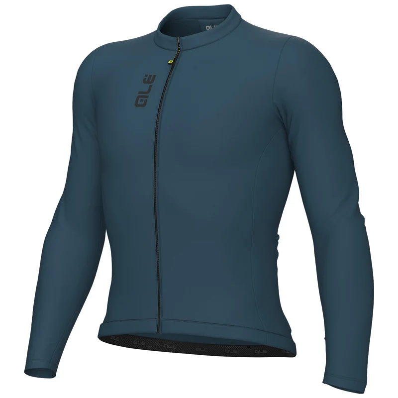 Maglia maniche lunghe Ale Pragma Color Block - Blu chiaro