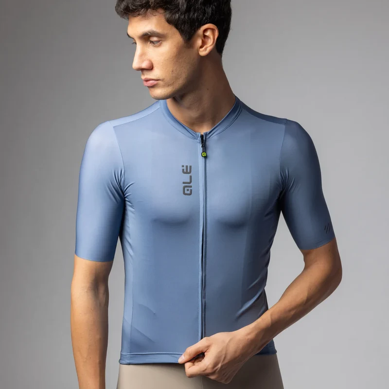 Maglia Ale Pragma Color Block - Azzurro