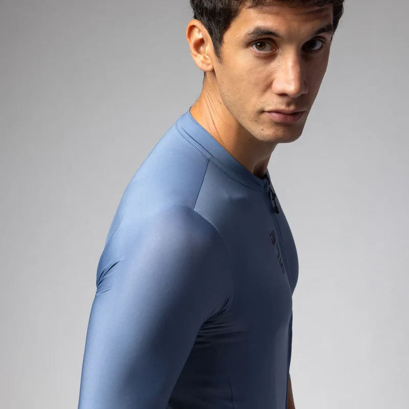 Maglia Ale Pragma Color Block - Azzurro