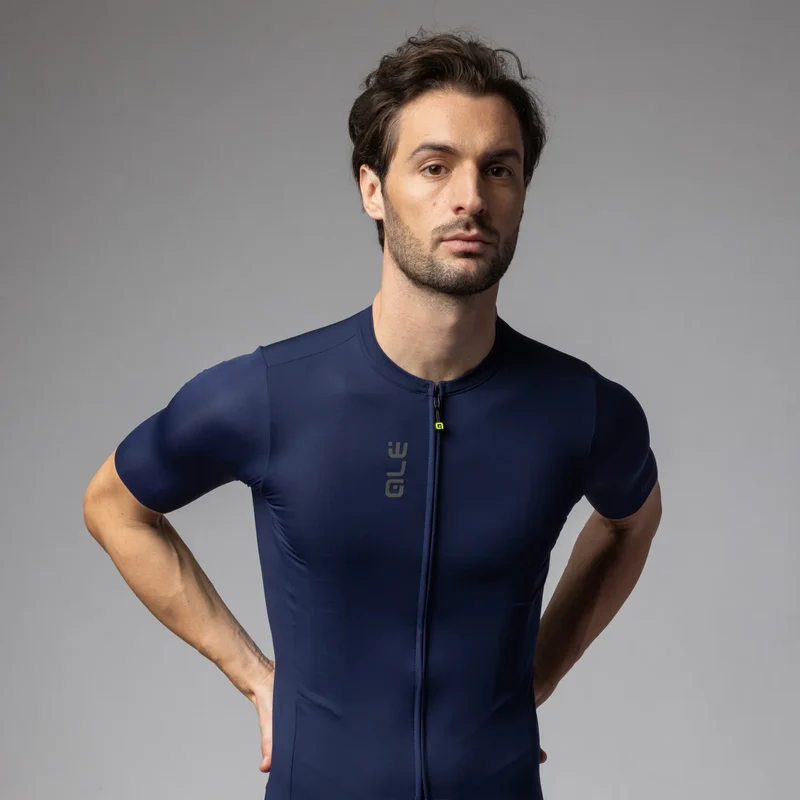 Maglia Ale Pragma Color Block - Blu