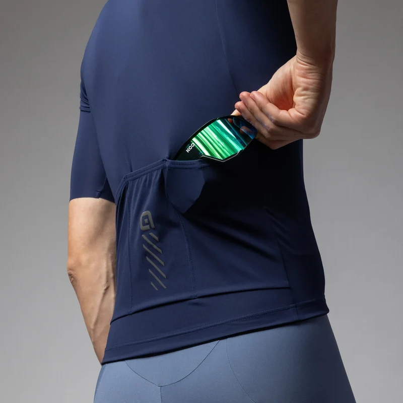 Maglia Ale Pragma Color Block - Blu