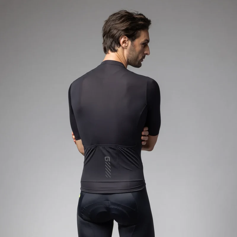 Maglia Ale Pragma Color Block - Nero