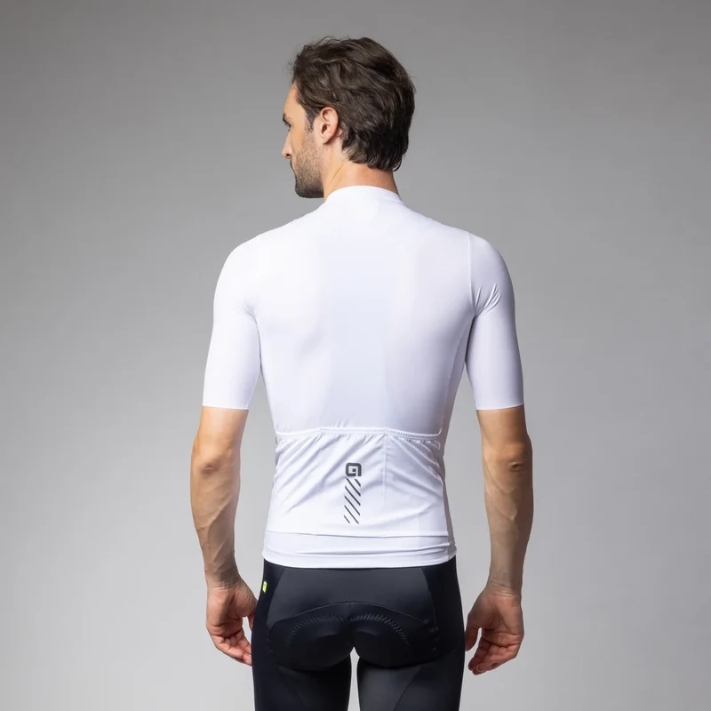 Maglia Ale Pragma Color Block - Bianco