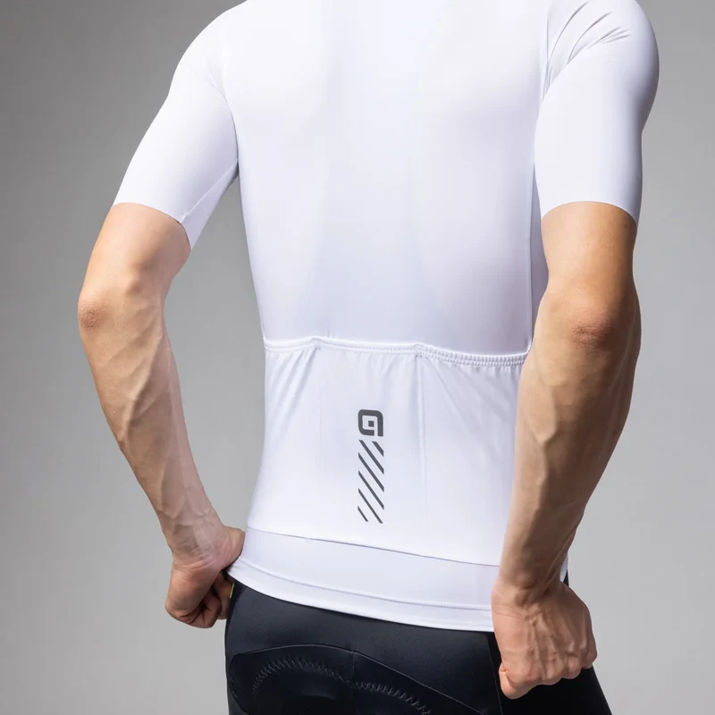 Maglia Ale Pragma Color Block - Bianco