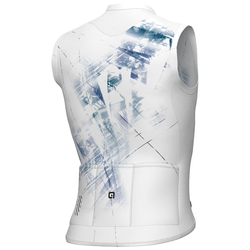 Maglia senza maniche Ale PR-E Mirror - Bianco
