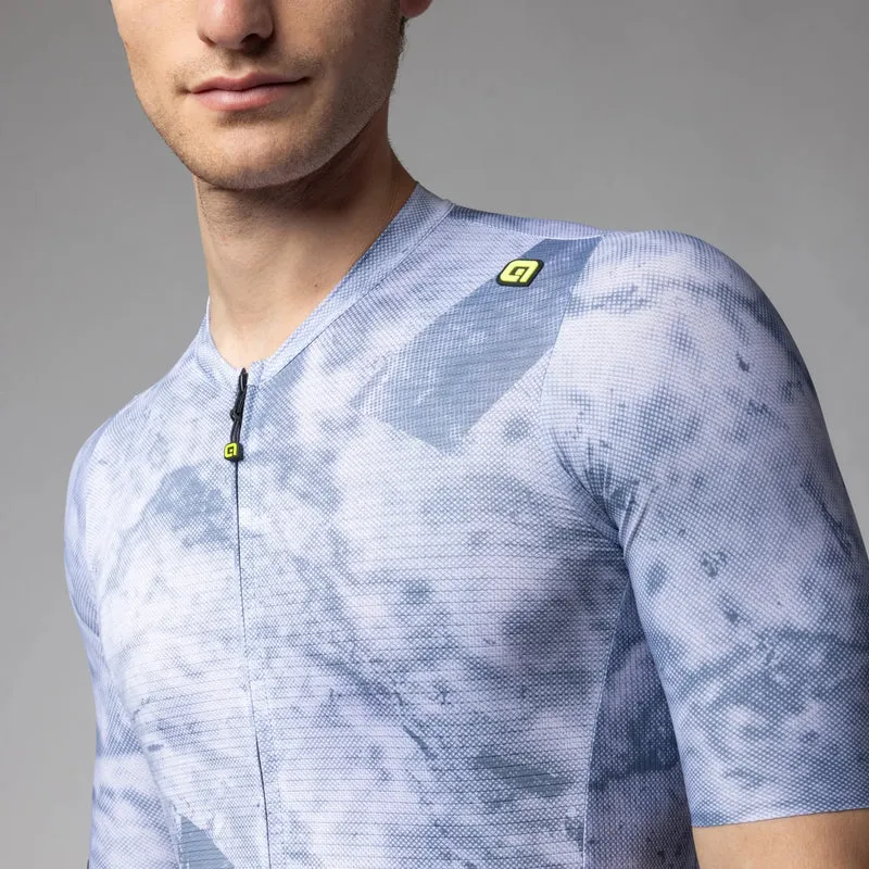 Maglia Ale PR-E Marble - Azzurro