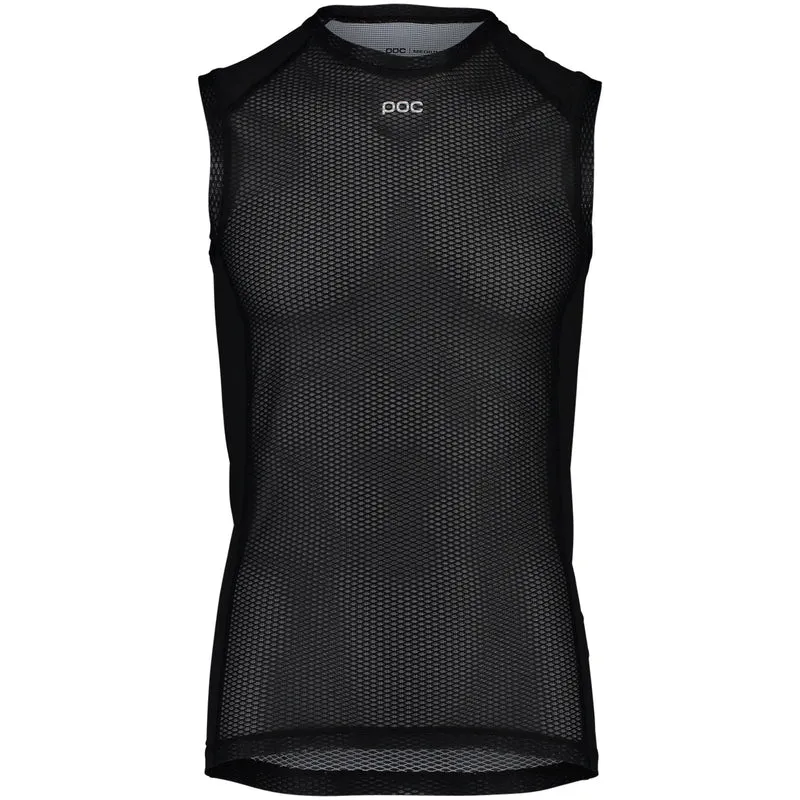 Maglia intima senza maniche Poc Essential Layer Vest - Nero