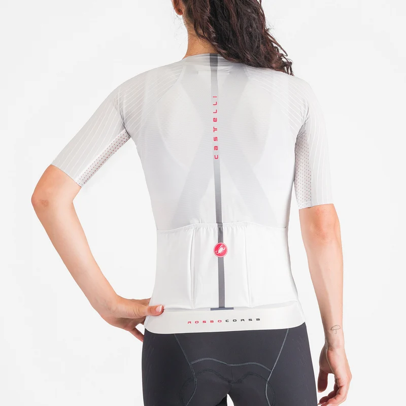 Maglia donna Castelli Aero Pro 8S - Bianco