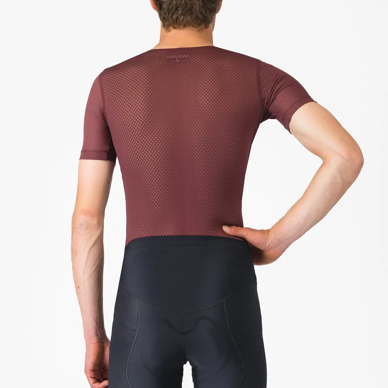 Maglia intima Castelli Pro Mesh 2.0 - Bordeaux scuro