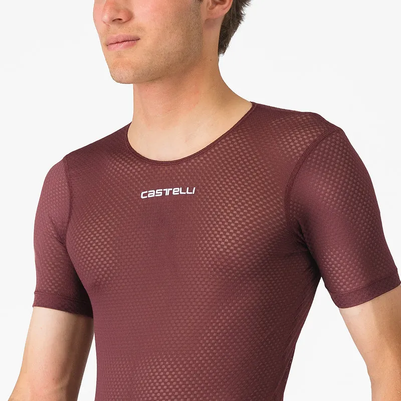 Maglia intima Castelli Pro Mesh 2.0 - Bordeaux scuro