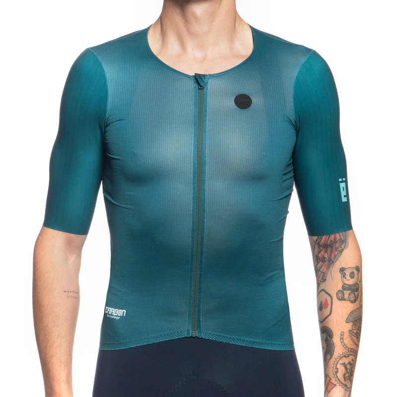 Maglia Jëuf Pro Race Carbon - Verde