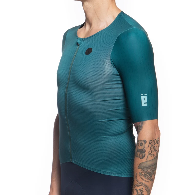 Maglia Jëuf Pro Race Carbon - Verde