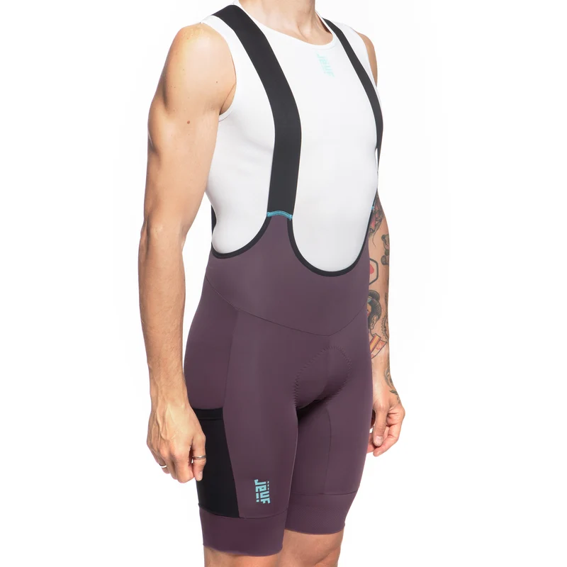 Salopette Jëuf Pro Gravel Cargo - Bordeaux