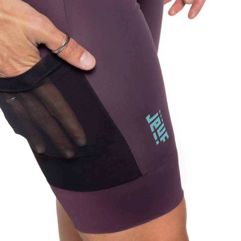 Salopette Jëuf Pro Gravel Cargo - Bordeaux