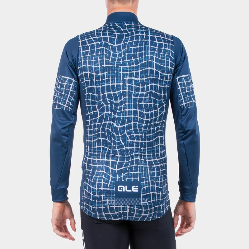 Maglia maniche lunghe Ale Solid Wall - Petrolio