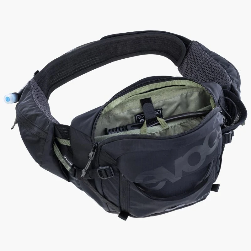 Marsupio Evoc Hip Pack Pro 3 + Hydration Bladder 1.5 - Nero