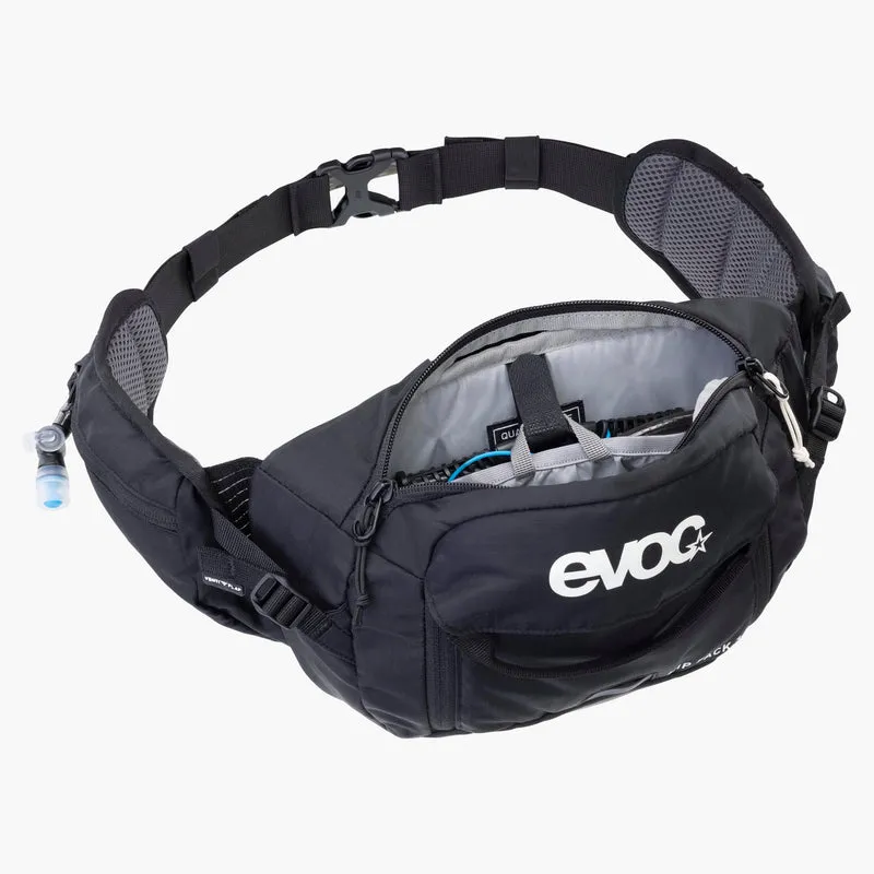 Marsupio Evoc Hip Pack 3 + Hydration Bladder 1.5 - Nero