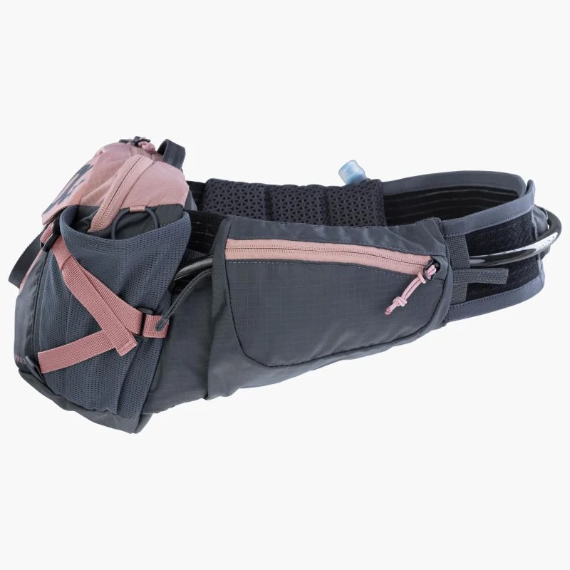 Marsupio Evoc Hip Pack Pro 3 + Hydration Bladder 1.5 - Grigio rosa